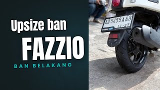 Upsize Ban Belakang Motor Yamaha Fazzio Dengan Ban Mais Victra