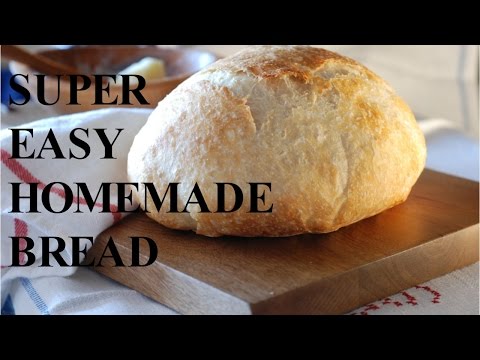 VIDEO : how to make easy & simple homemade bread! no-knead artisan bread video - how to make easy & simplehow to make easy & simplehomemade breadvideo! thishow to make easy & simplehow to make easy & simplehomemade breadvideo! thishomemad ...