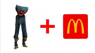 Huggy Wuggy Mcdonalds ??? Poppy Playtime Animation 24