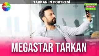 Megastar Tarkan'ın portresi
