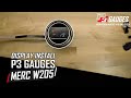 Mercedes W205 C-Class Display Install | P3 Gauges