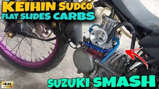 How To Install Keihin Sudco Flat Slides Carburetors To Suzuki Smash Full Tutorial