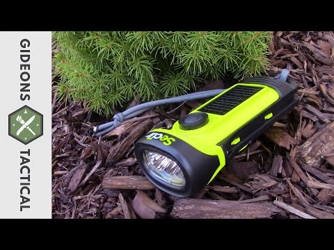 Solar/Crank Powered Flashlight by Secur Good For Your Emergency Kit?