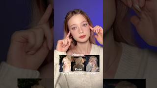Rosé Half Up Curly Hair Tutorial