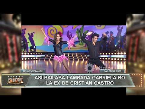 Asà bailaba lambada Gabriela Bo, la ex de Cristian Castro