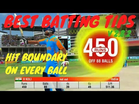 Wcc2 2.8.6 Best Batting Tricks In Quick Play | How To hit boundaries on every ball