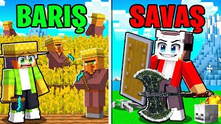 Arkadaşım Beni Köyünden Kovduğu İçin Kendi Kralliğimi Kurup Ondan İntikamımı Aldım - Minecraft