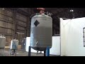 Video Used-1500 gallon, 316 stainless steel, vertical, jacketed mix tank - stock # 44375002