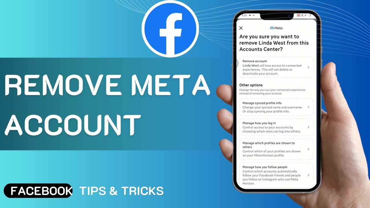 How To Remove Meta Account On Facebook (Step By Step) How To Remove Meta Account On Facebook (Step By Step)