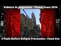 Valletta (Malta) Parish Church St. Augustine - 4 PEALS - 2014 5 Bells - Item 9
