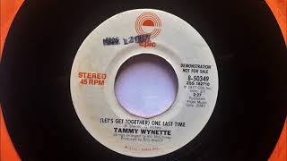 Watch Tammy Wynette Lets Get Together one Last Time video