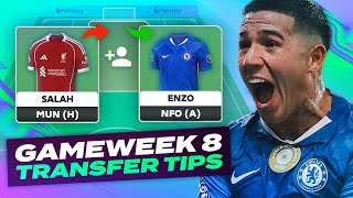 Salah In Or Out Fpl Transfer Tips Gameweek 8 Fantasy Premier League Tips 202526
