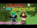 Survival Adventure EP1 with Chad Alan | Stealing from the Villagers | Underground Bunker!