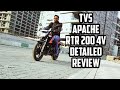 TVS APACHE RTR 200 4V ABS 2019 Detailed Review