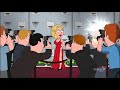 Scarlett Johansson on the red carpet Family Guy