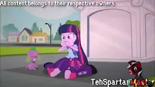 Reupload Equestria Girls - Twilight Sparkle Has A Screaming Sparta Dropzone Remix