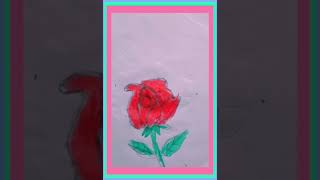 Rose Drawing Made By My Brother