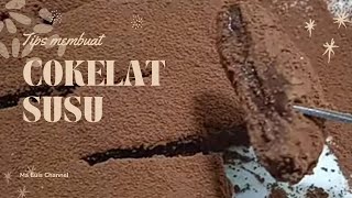 Cara Bikin Coklat Viral Coklat Susu Kental Manis Cocok Untuk Hari Valentne Coklat Susu Milo
