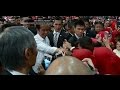 Kedatangan Presiden Jokowi yang Disambut Hangat Para Buruh Mi...