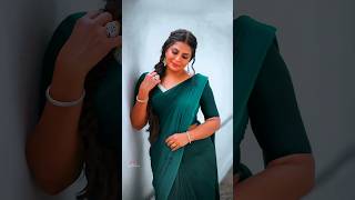 Asha Sharath In Ombre Georggette Saree.