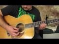 Beatles - Here Comes the Sun - Acoustic Guitar Lessons - George Harrison