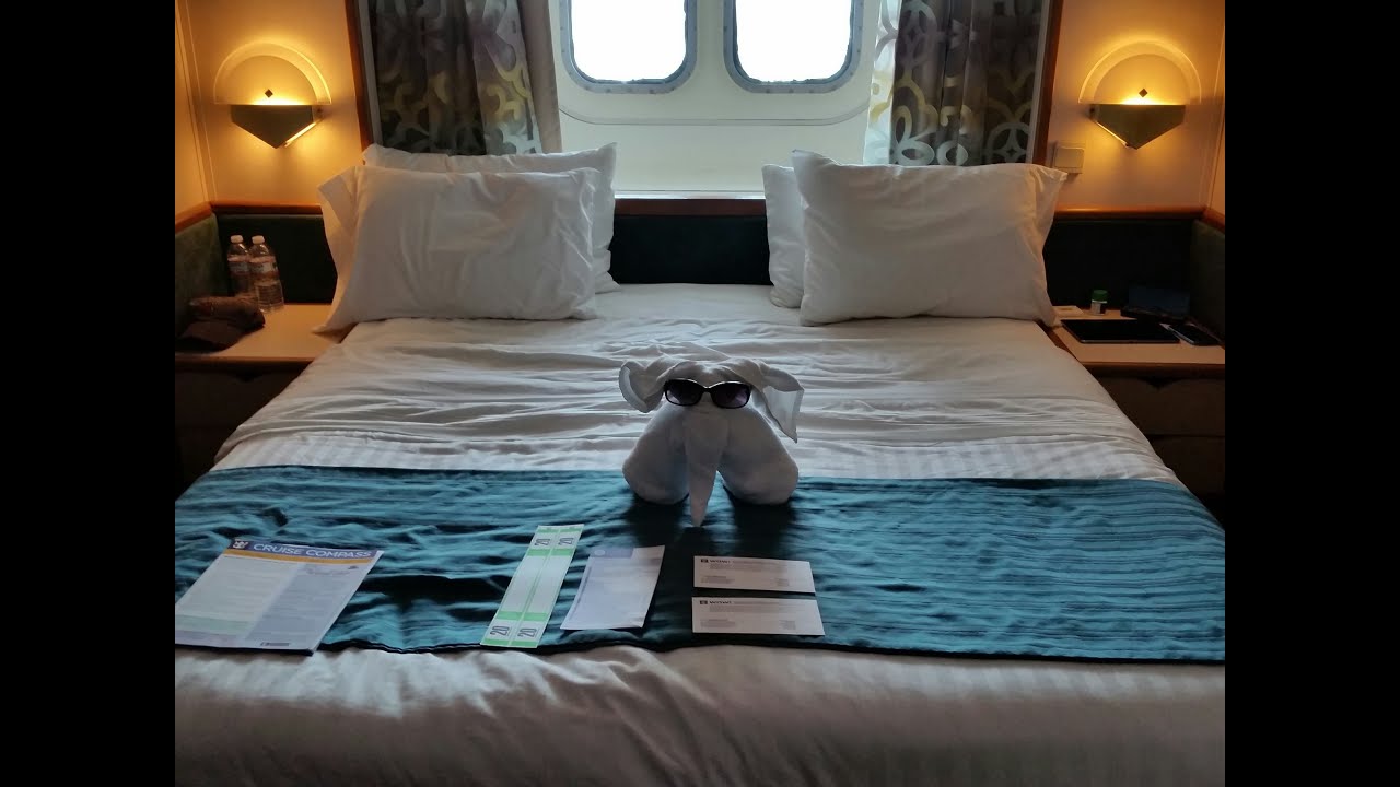 Vision of the Seas Oceanview Cabin 2024 Tour YouTube