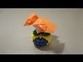 Origami Sparrow (page 1). YouTube Bird Video Tutorials