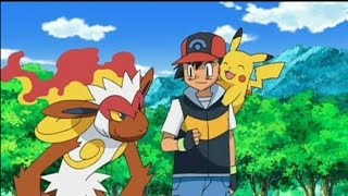 Ashs Monferno Evolves Into Infernape
