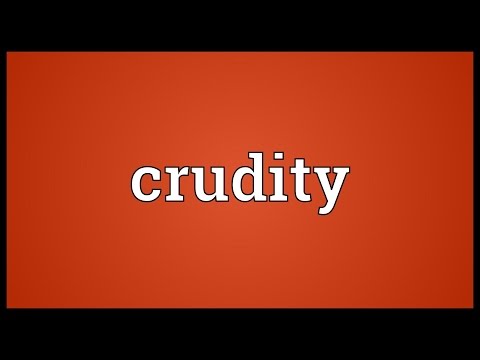 Header of crudity