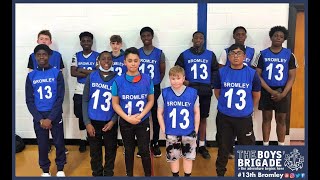Basketball 13th Bromley Boy’s Brigade West Kent Battalion Highlights February 2022