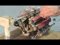 Schillings V8  80cc model engine running with great sound.avi