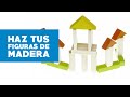 ¿Cómo hacer un juego con figuras de madera?