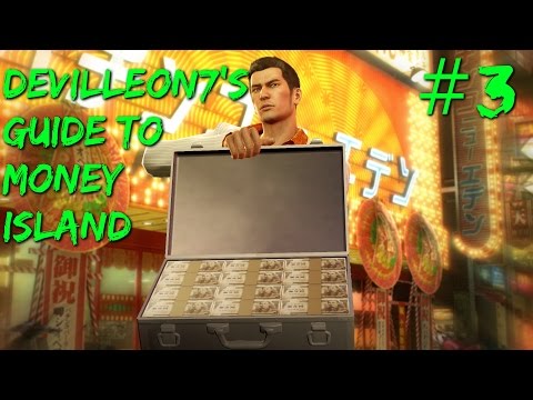 Yakuza 0 - Money Island Walkthrough #3: Leisure King Beaten! (Live Commentary)