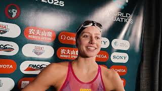 Kate Dougl On 100 Free Wr I Came In With A Mission
