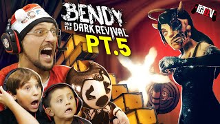 Alice Angel Shots Fired! Bendy And The Dark Revival Chapter 5 Gameplay || Fgteev