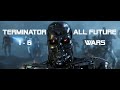 Terminator (1-6) ALL Future Wars Scenes | Epic & Fiction