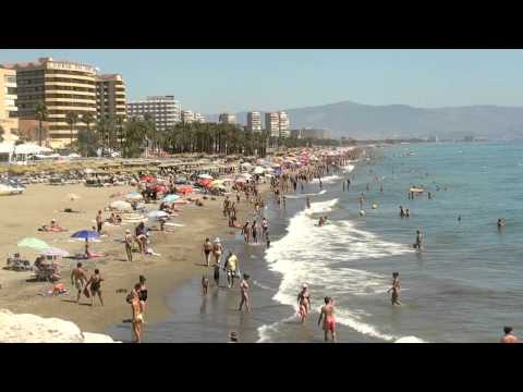Playa Del Bajondillo Torremolinos Andalucia Playa Del Bajondillo Torremolinos Andalucia