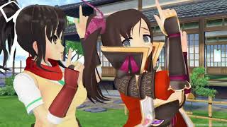 Senran Kagura - Asuka And Murakumo アニサマ2022 -Sparkle-, Mmd Using Doll Rooms Studio