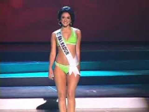 El Salvador - Miss Universe 2008 Presentation - Swimsuit