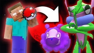 HEROBRINE TURNED INTO POKEMON? (Pixelmon Trolling)
