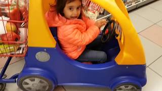 Cozy Coupe Shopping Cart- Emily Doing Shopping