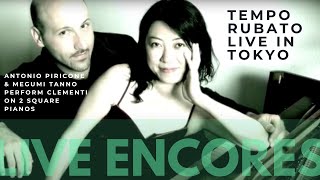 LIVE Antonio Piricone - Tempo Rubato | M. Clementi: Sonata for 2 pianos op 12. no. 1 - Presto