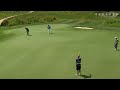 Ian Poulter’s mile long birdie putt at Deutsche Bank