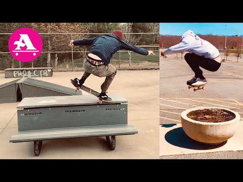 ALL I NEED SKATE: SKATEPARK with KEVIN, KICKED OUT with GOONAN & BILLY DROWNE BUILT A SKATEBOX