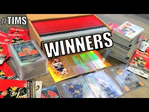 19/20 Upper Deck Tim Hortons 100 Packs Contest Winners