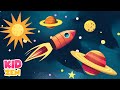 12 Hours of Relaxing Baby Music: Galaxy is So Big | Piano Music for Kids 🪐 Baby Sleep Music