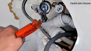 Çamaşır Makinesi Musluğu Nasıl Takılır? Bulaşık Makinesi Musluğu Nasıl Takılır?