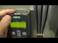 How to check parameters sinamics siemens G120P