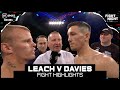 Marc Lech v Liam Davies | Official Fight Highlights | British Championship On The Line