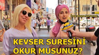 KEVSER SURESİNİ Okur Musunuz ? - SARI MİKROFON